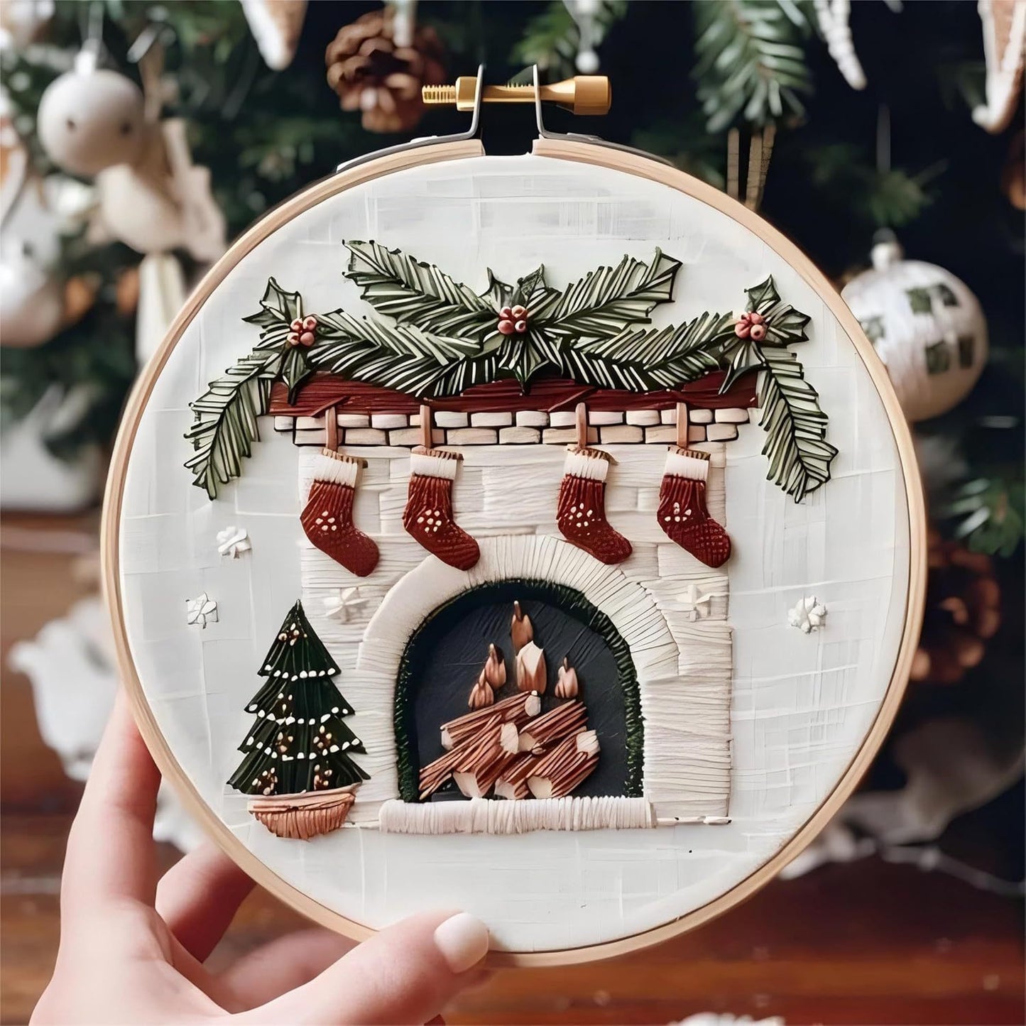 StitchJoy™ – Holiday Embroidery Starter Kit