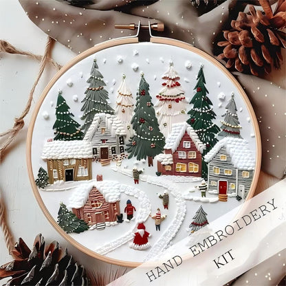 StitchJoy™ – Holiday Embroidery Starter Kit