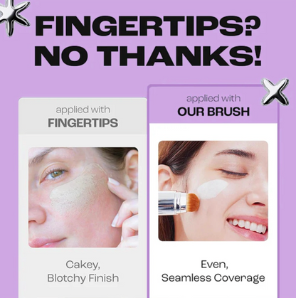 Blanc Cover Cream Stick V Foundation Removable Brush